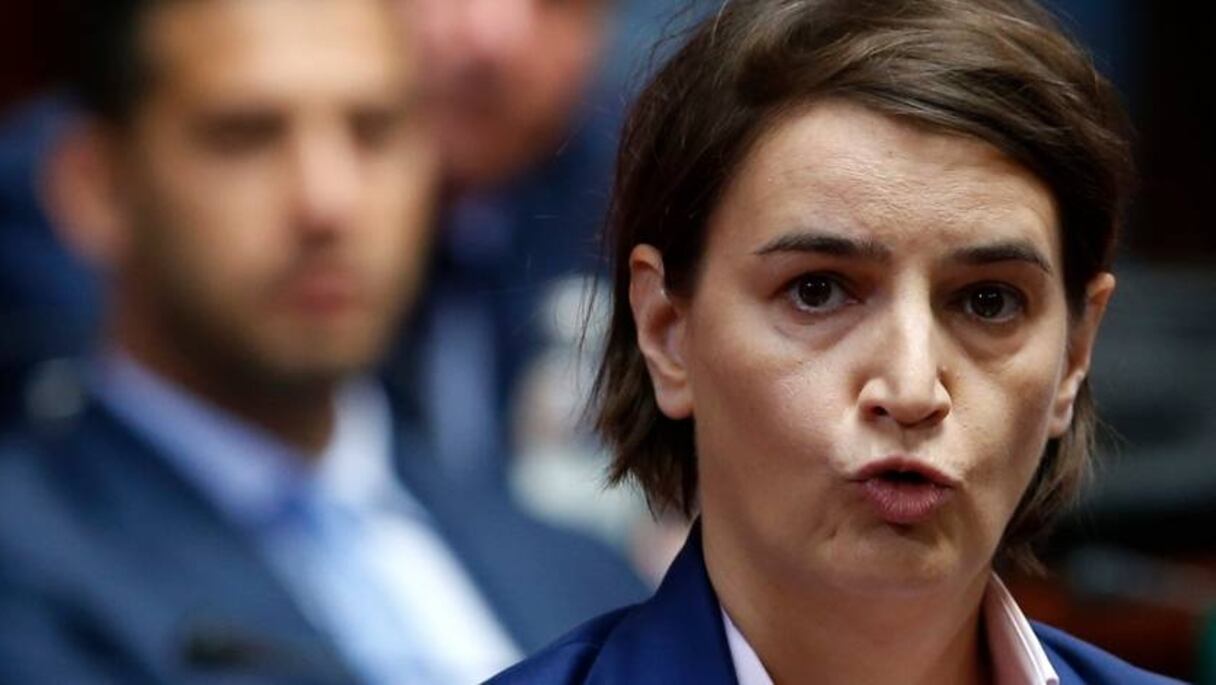 Ana Brnabic, première ministre serbe.
