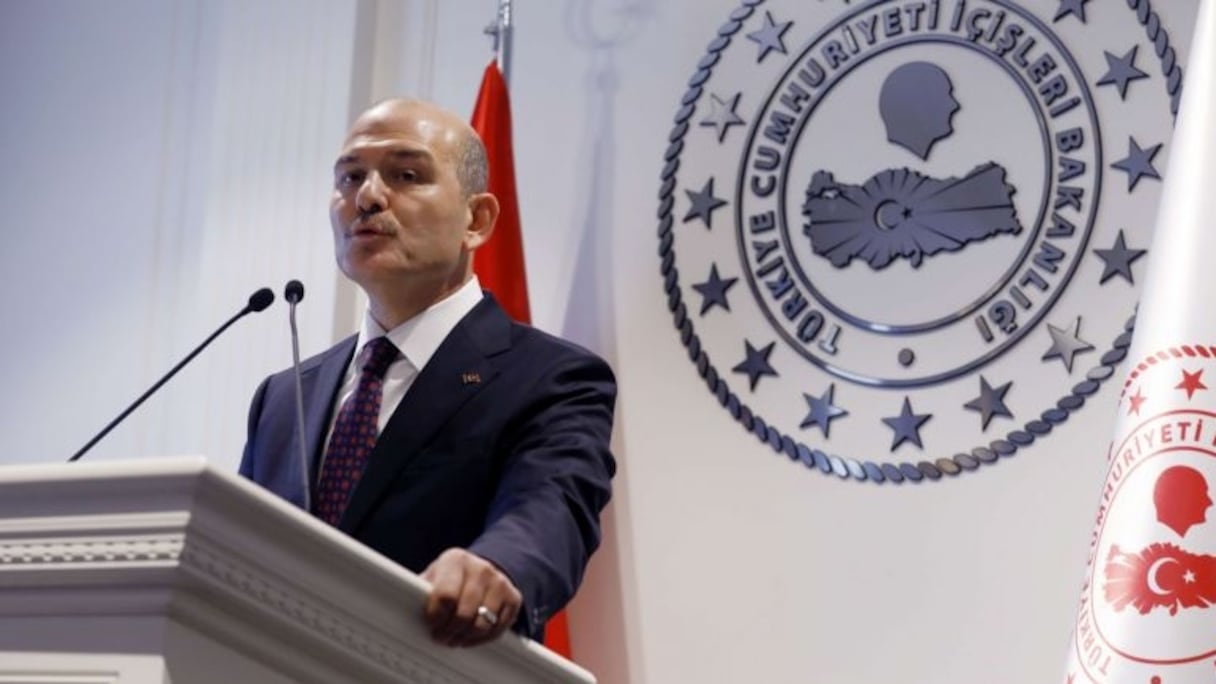 Le ministre turc de l'Intérieur Süleyman Soylu.
