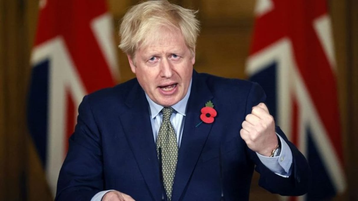 Le premier ministre britannique Boris Johnson
