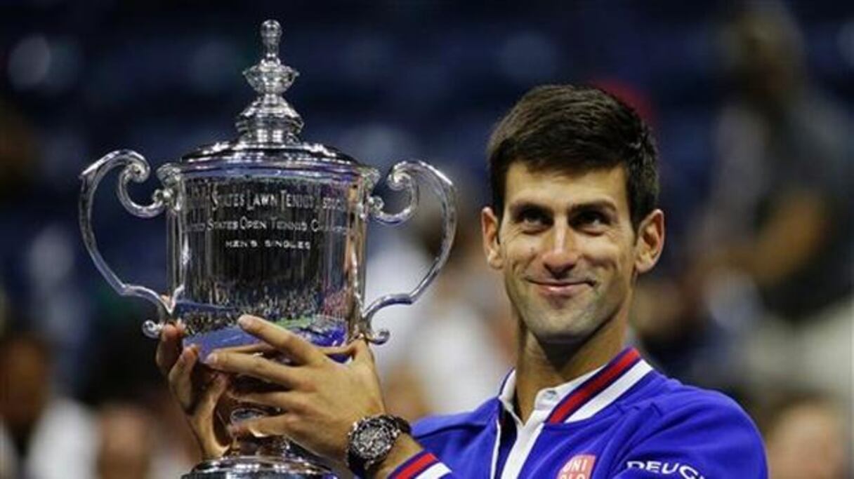 Novak Djokovic remporte l'US Open 2015 face à Roger Federer. 
