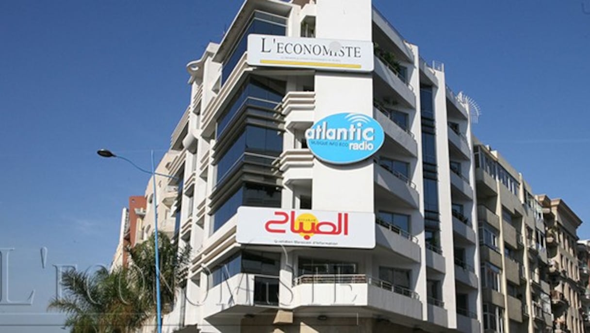 Siège du groupe Ecomedias à Casablanca.
