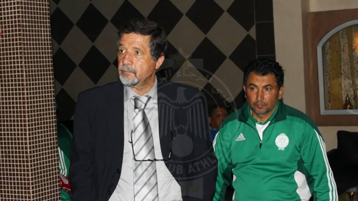 José Romao, l'ancien entraineur du Raja Casablanca. 
