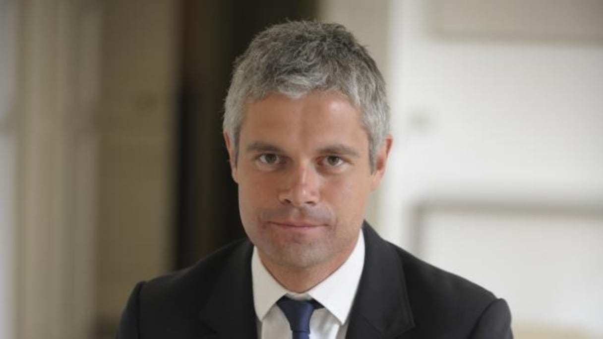 Laurent Wauquiez a été élu à la tête du parti Les Républicains.
