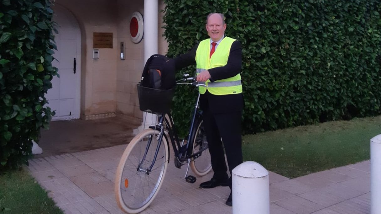 L'ambassadeur de la Finlande au Maroc, Pekka Hyvönen.
