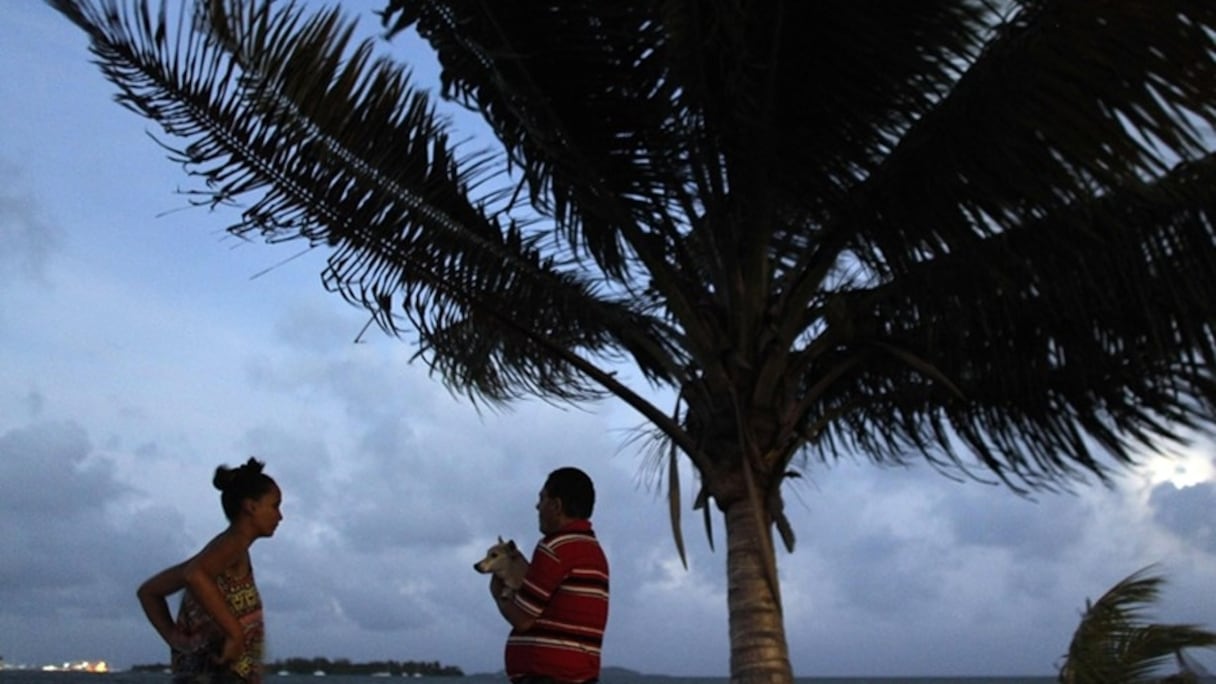 Les populations se préparent à l'arrivée d'Irma. 
