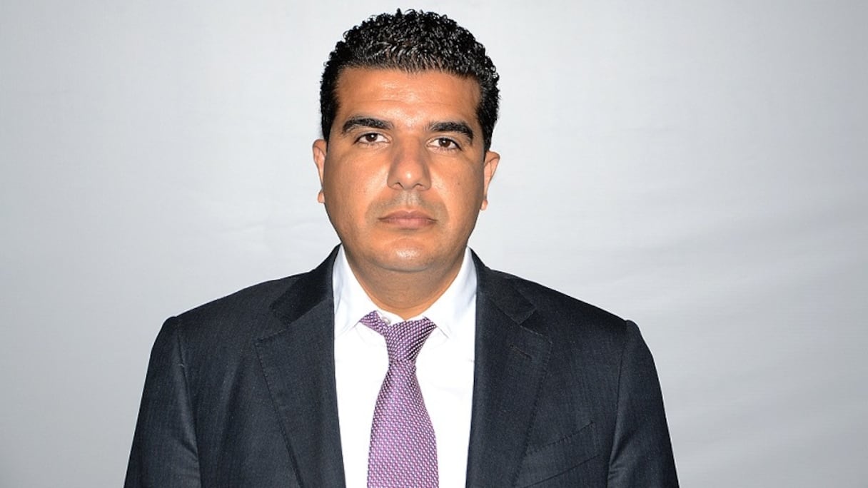 Le président du Mouloudia club d'Oujda, Mohamed Houar.
