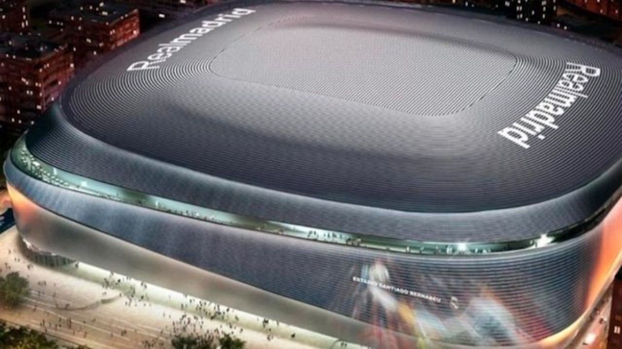 La maquette du nouveau Santiago Bernabeu 
