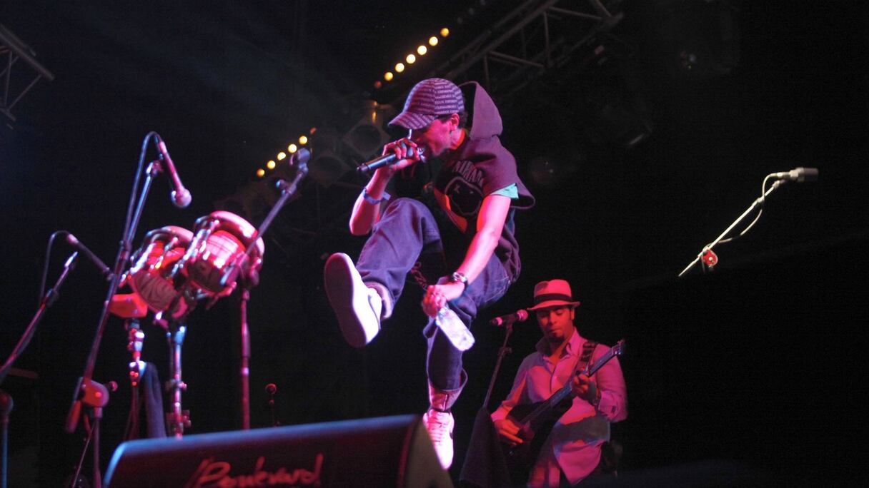 Le Tremplin a gardé le meilleur pour la fin. Barry a, comme à son habitude, enflammé la scène
