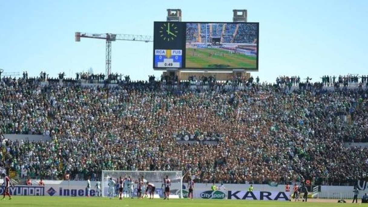 Public au Complexe Mohammed V de Casablanca.
