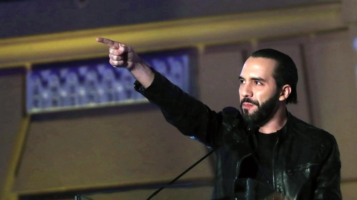 Le nouveau président salvadorien, Nayib Bukele. 
