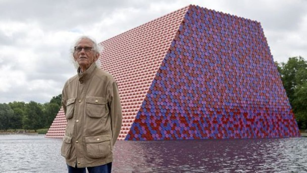 Christo (13 juin 1935 - 31 mai 2020).
