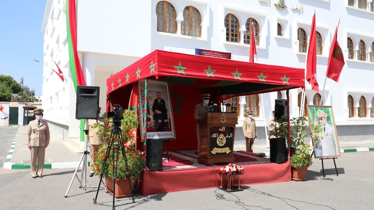 Cérémonie,  ce 14 mai, à l'État-Major Général des FAR à Rabat, présidée par la Général de Corps d'Armée Abdelfattah Louarak
