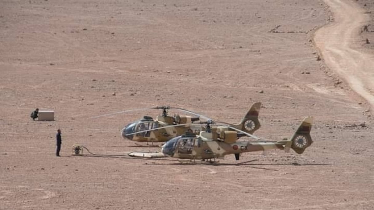 Des hélicoptères Gazelle sur le pied de guerre ! 
