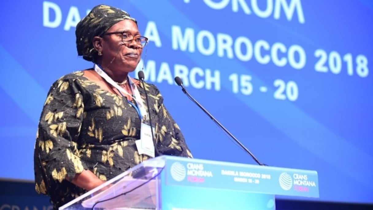 Grace Nijapau, ancienne ministre des Finances de Zambie.
