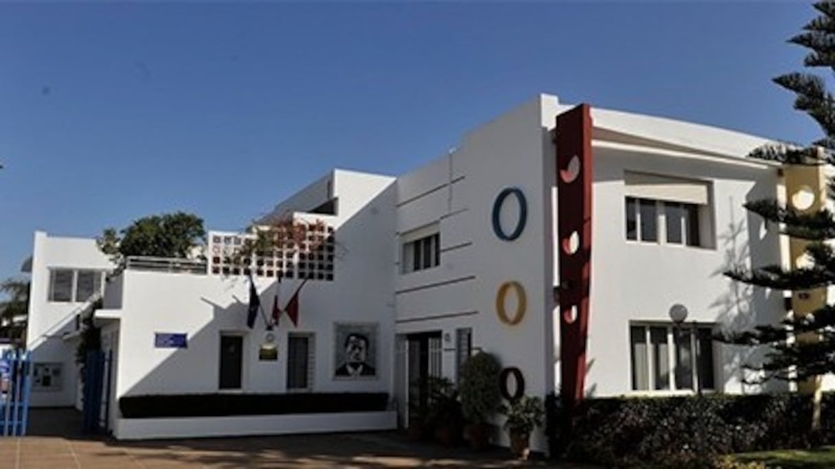 Le lycée français international André Malraux de Rabat.
