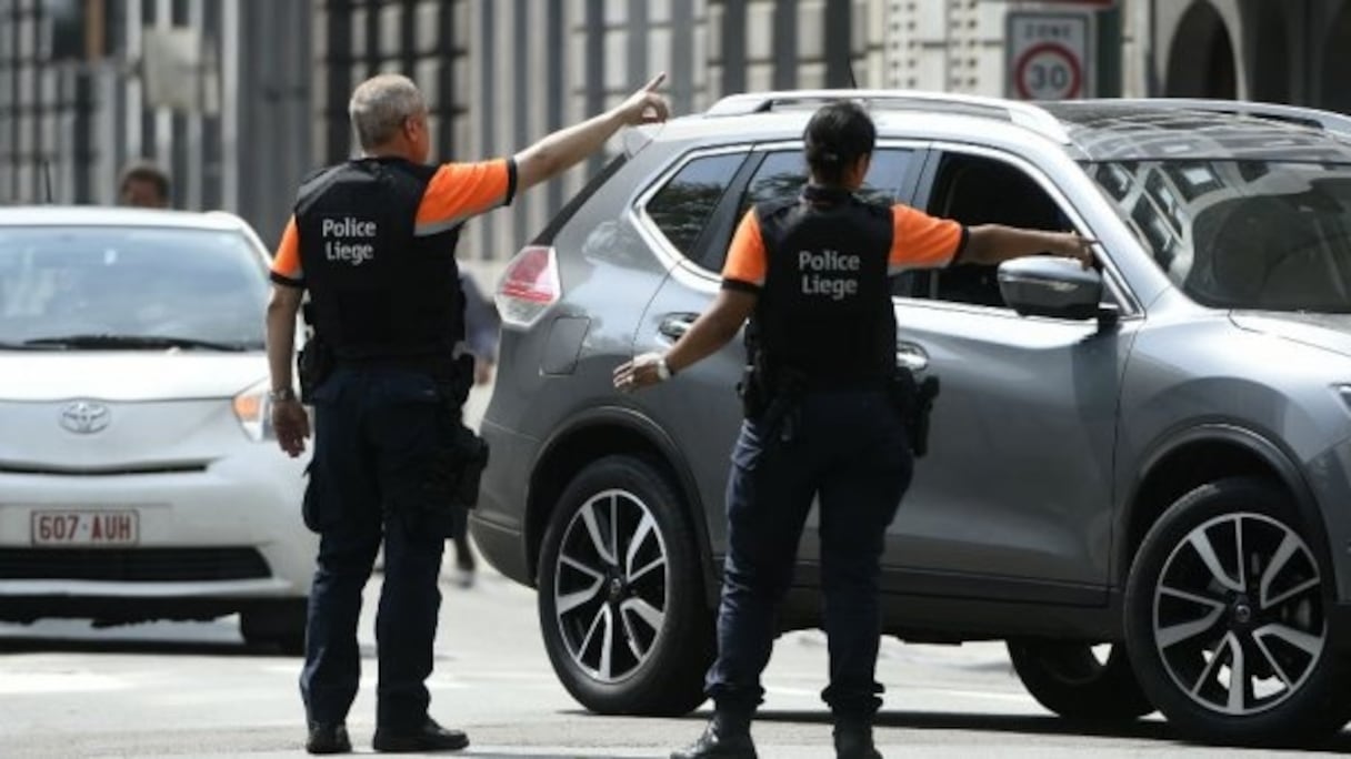 Tout le centre-ville de Liège est bouclé.
