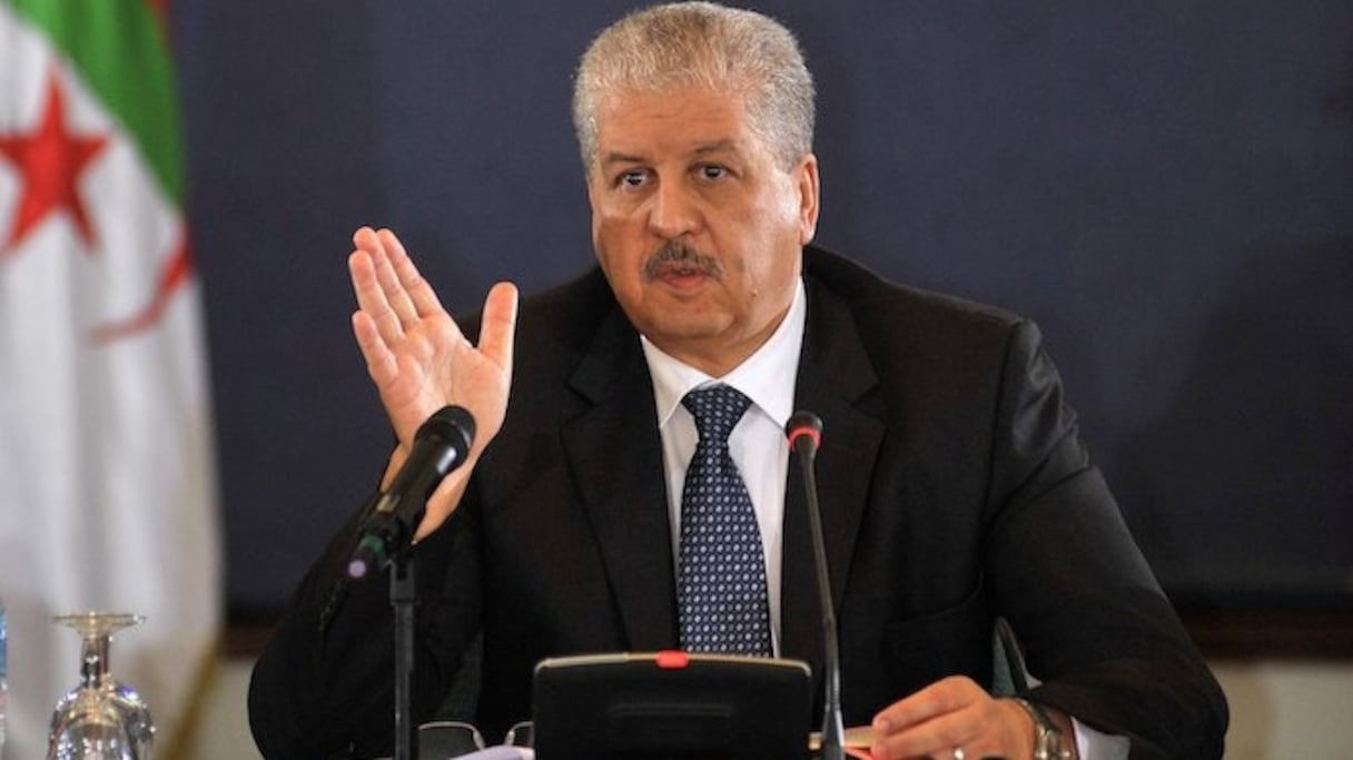 Le Premier ministre algérien, Abdelmalek Sellal.
