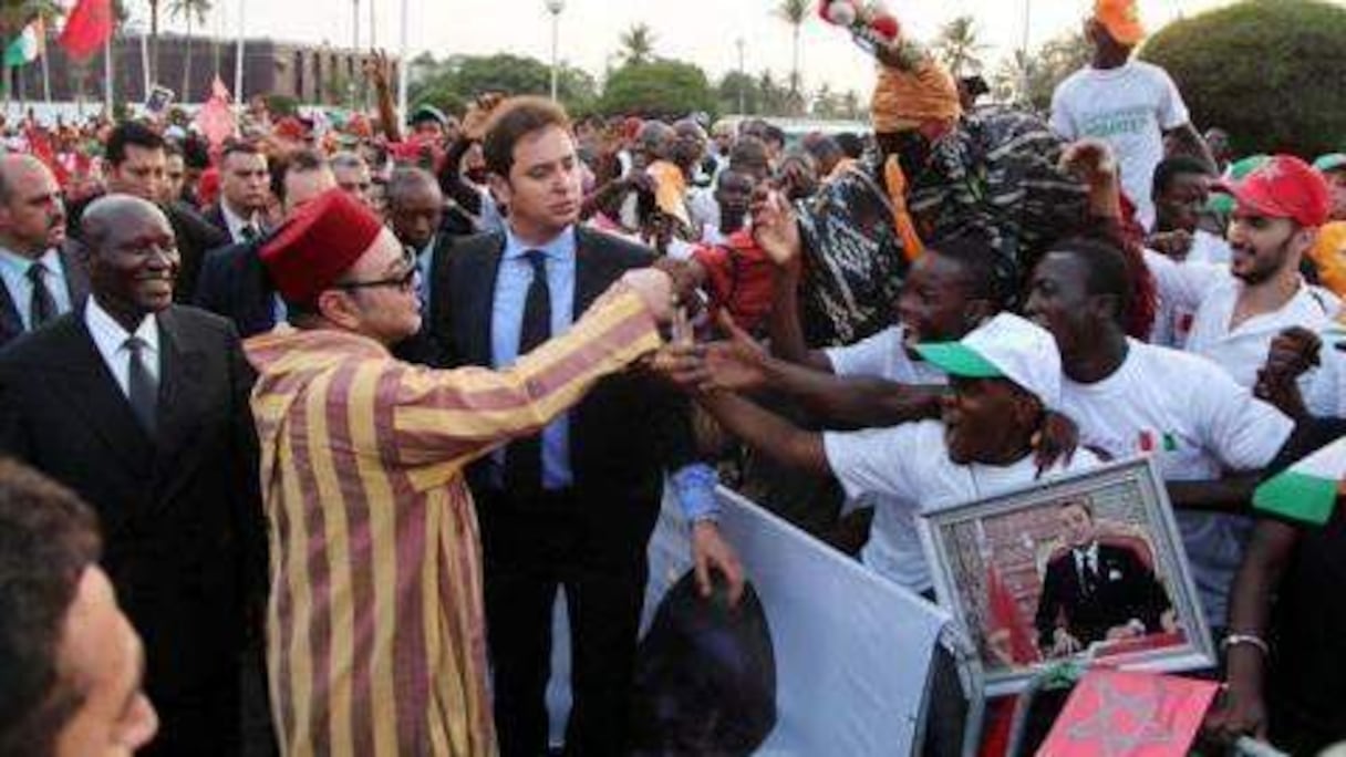 Mohammed VI, Roi de l'Afrique. 
