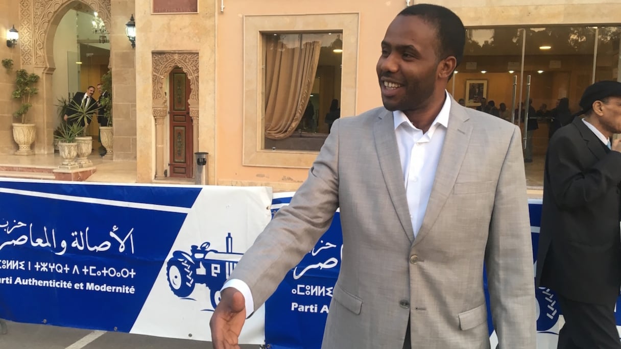 Hadi Hiba, candidat et concurrent de Hakim Benchamasss à la succession d'Ilyas El Omari.
