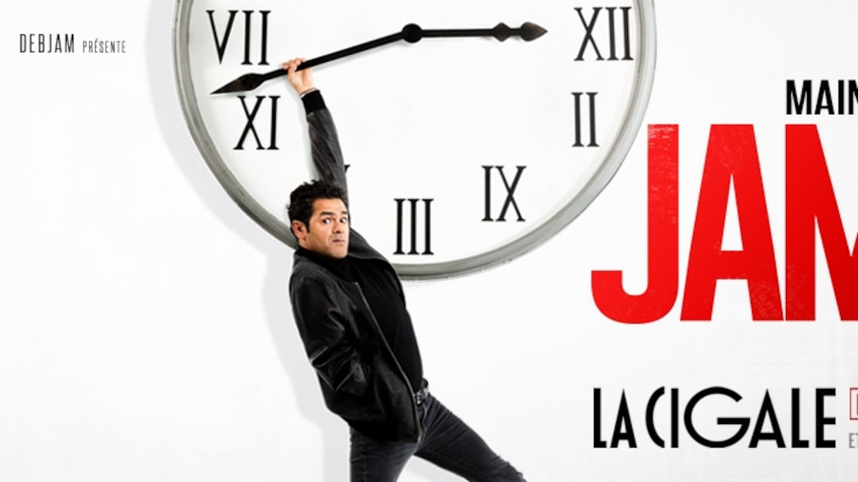 L'affiche du dernier spectacle de Jamel.
