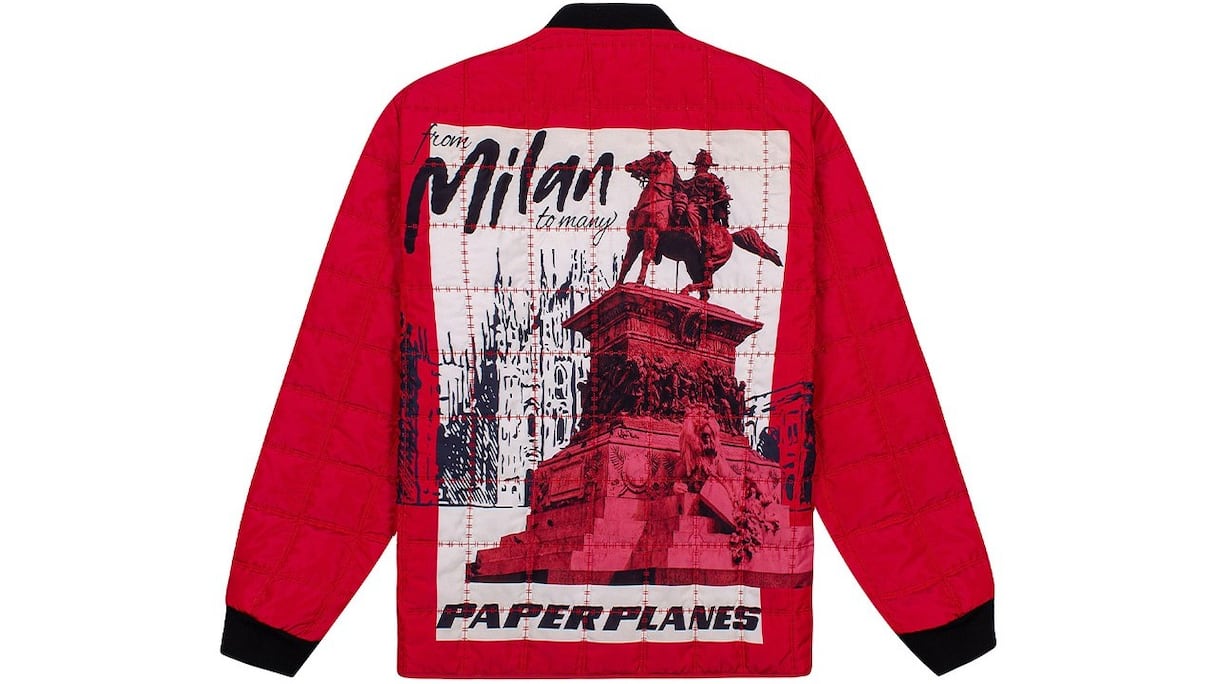 Blouson AC Milan x Paper Planes.