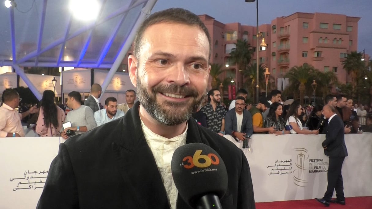 Rémi Bonhomme, directeur artistique du Festival international du film de Marrakech, lors de la 19e édition, en novembre 2022.
