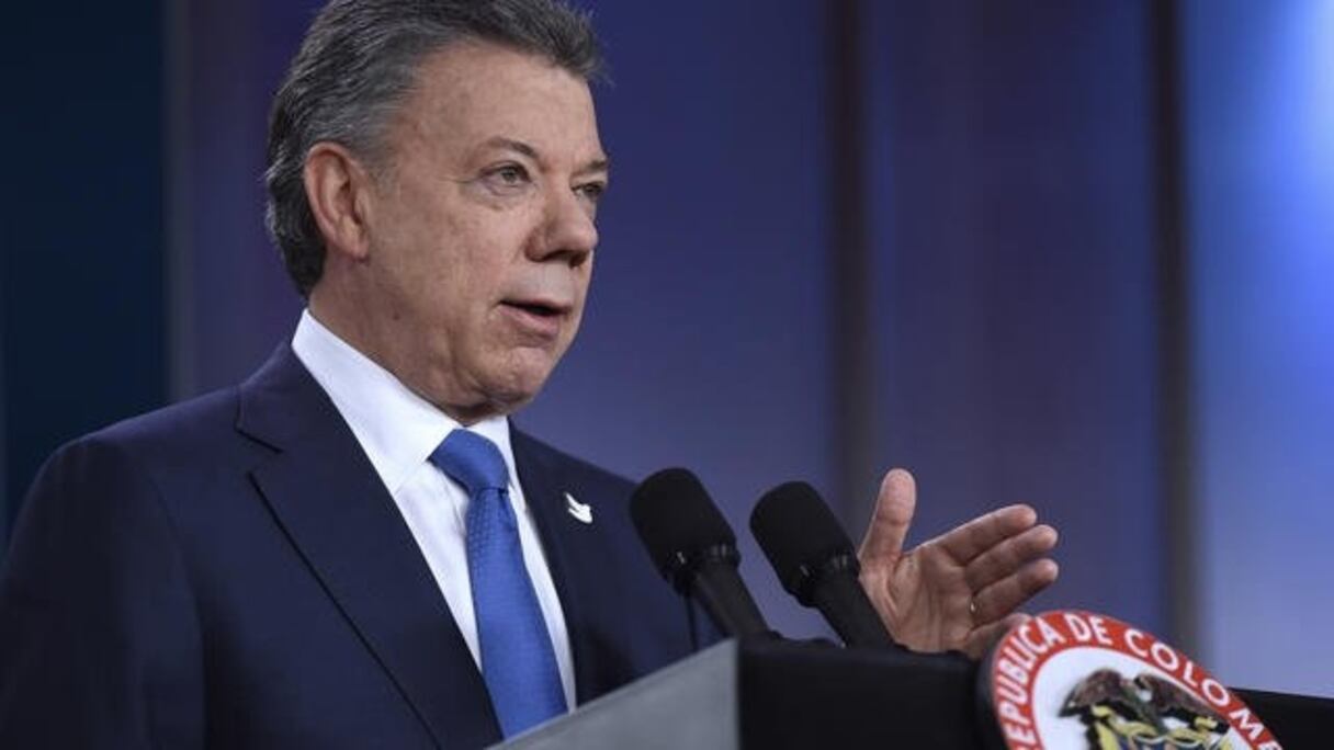 Juan Manuel Santos, ex-président colombien.
