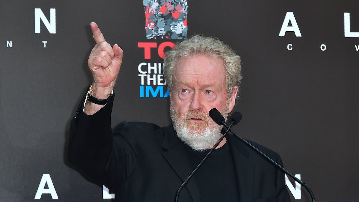 Le réalisateur Ridley Scott.
