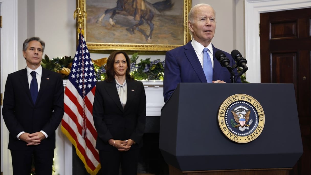 Le président américain Joe Biden.
