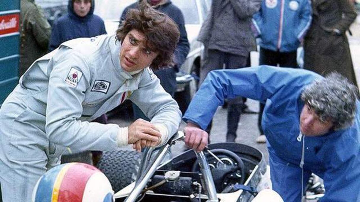 François Cevert (FRA/Tyrrell), essais du GP des USA, Watkins Glen (1973).
