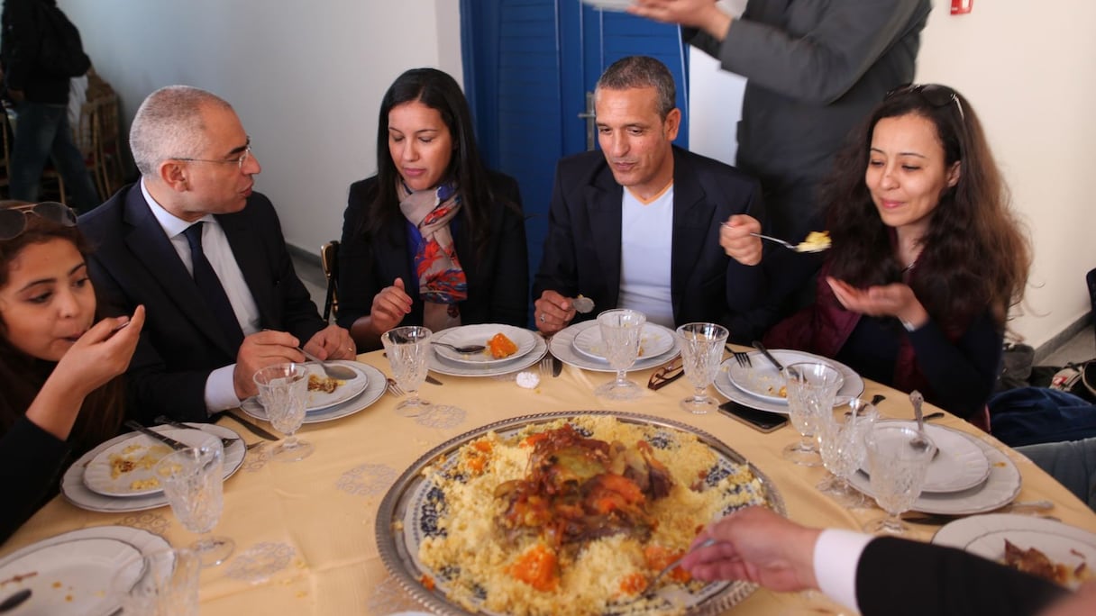 Un succulent couscous a ponctué cette journée chargée en émotions.
