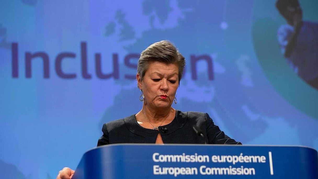 Ylva Johansson, commissaire européenne aux Affaires intérieures.
