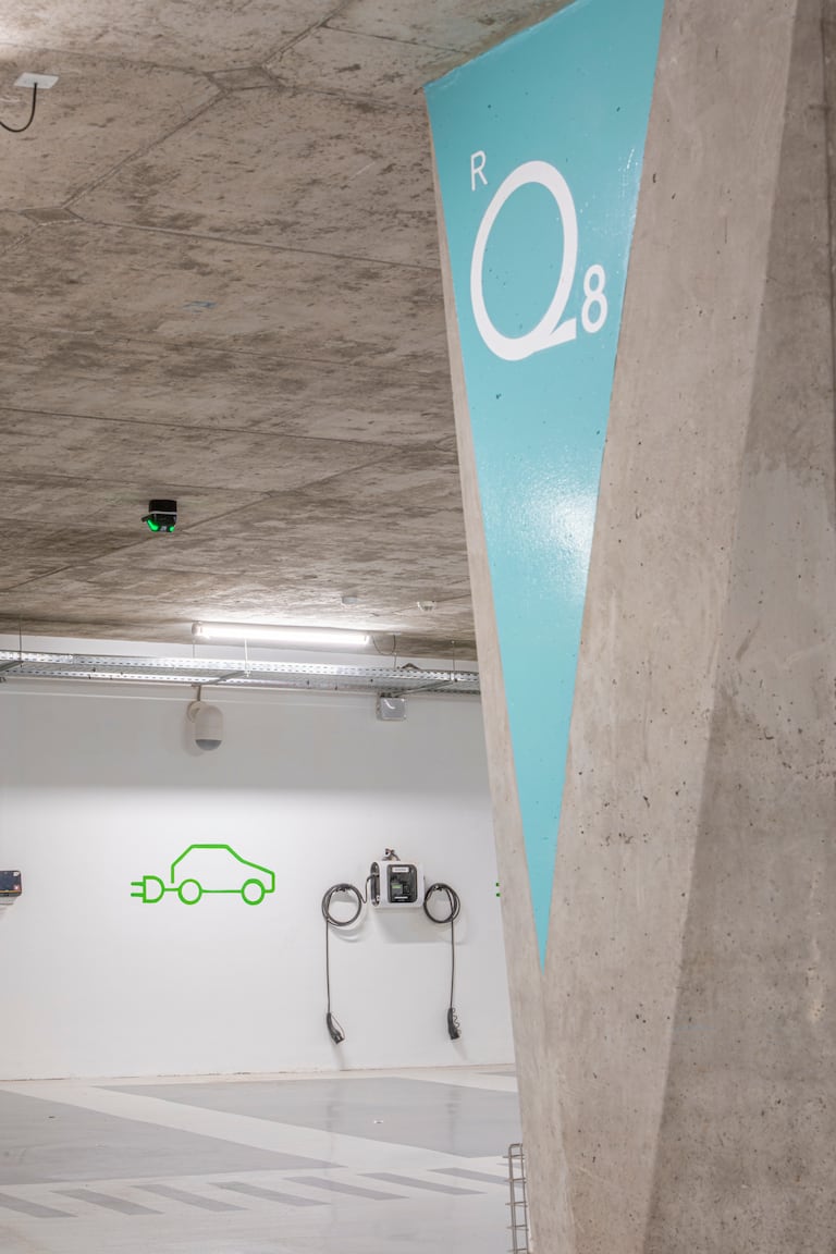 Le nouveau parking souterrain de Casa Anfa.