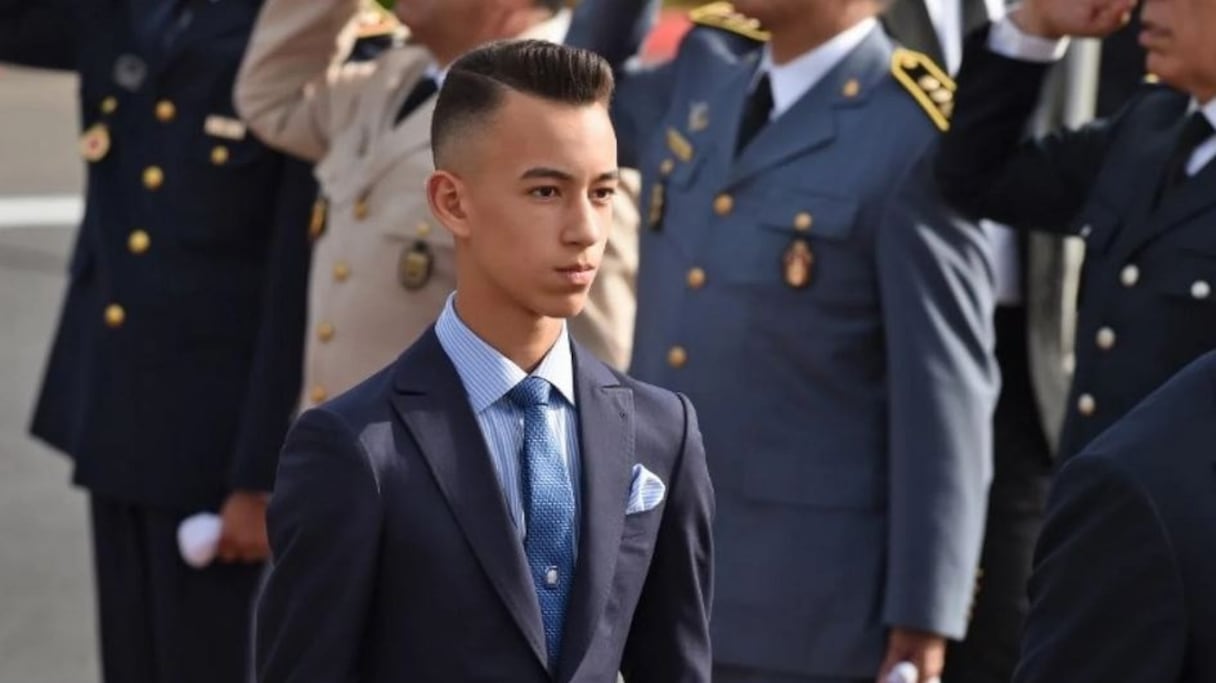 Le prince héritier Moulay El Hassan a 18 ans, ce samedi 8 mai 2021.
