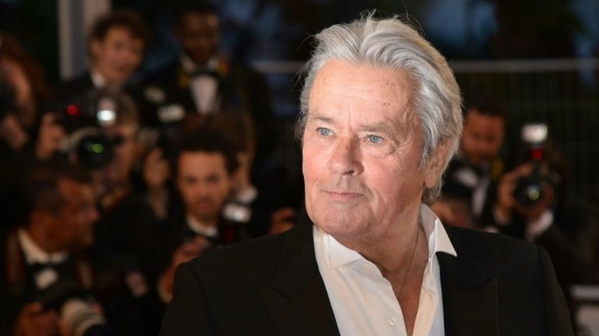 L'acteur français Alain Delon à Cannes, le 25 mai 2013.
