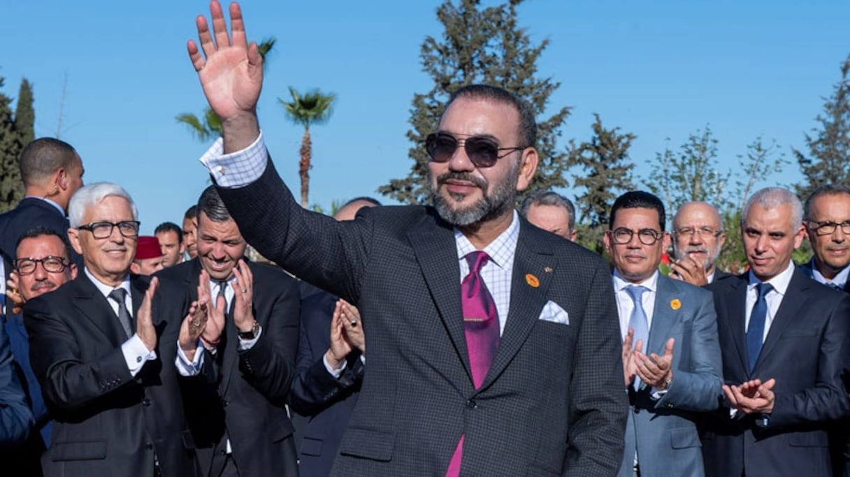 Le Roi Mohammed VI.
