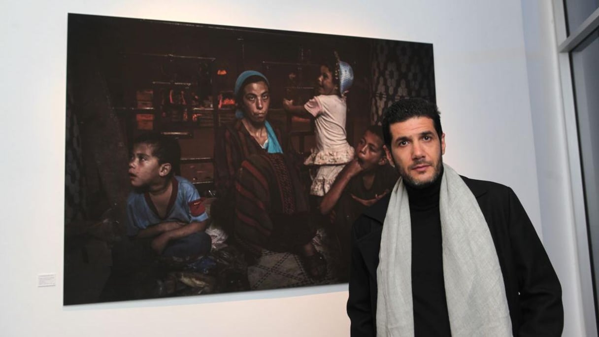 Nabil Ayouch, une première expo qui sera suivie par d'autres.
