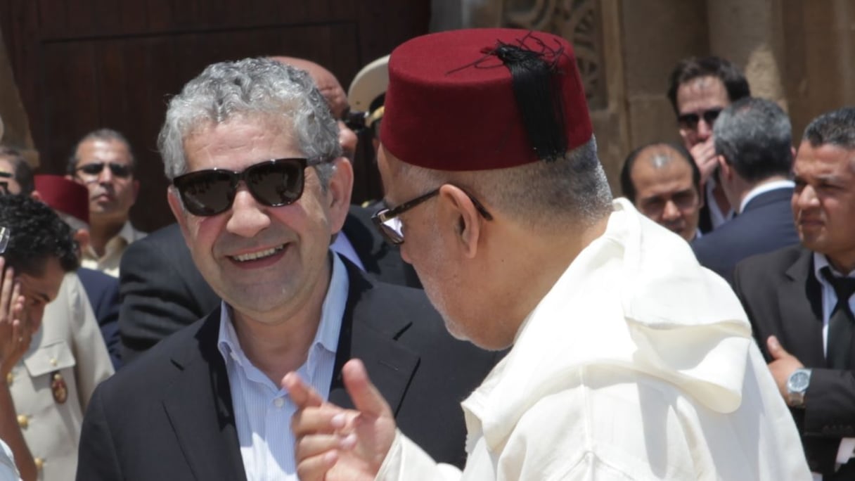 Le chef du gouvernement Abdelilah Benkirane et le président du CNDH Driss Yazami.
