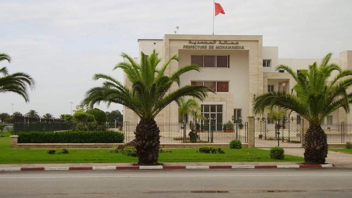 Le siège de la préfecture de Mohammédia.
