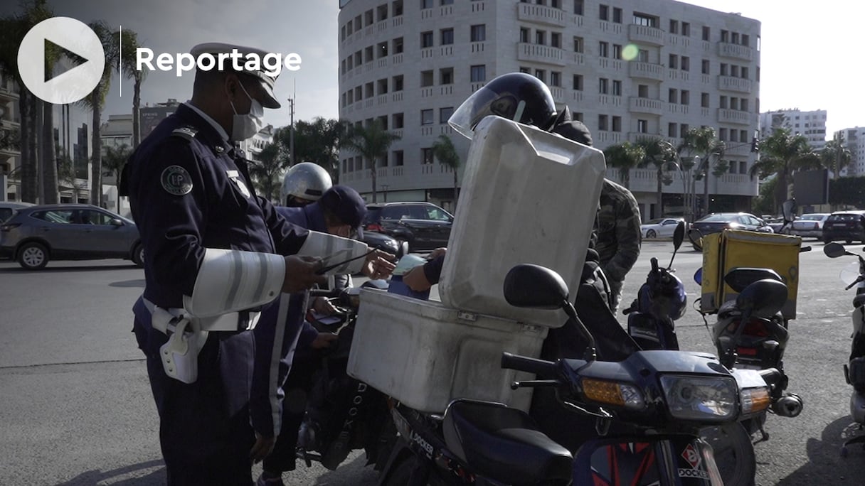 A Casablanca, la police routière et de circulation multiplient les opérations de contrôle et de sanctions des conduites spectaculaires et dangereuses. 
