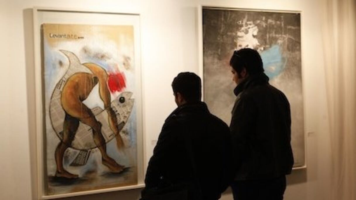 L'exposition, qui a enchanté les visiteurs, a mis en lumière la richesse de la production plastique marocaine.
