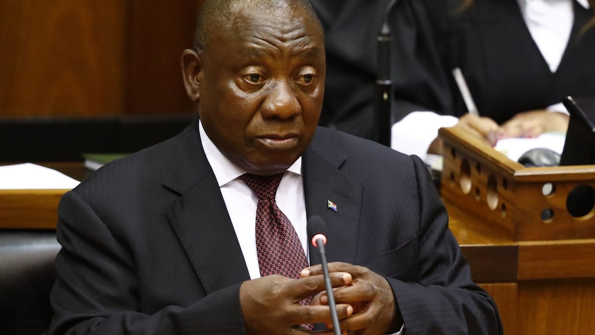 Le président sud-africain, Cyril Ramaphosa.
