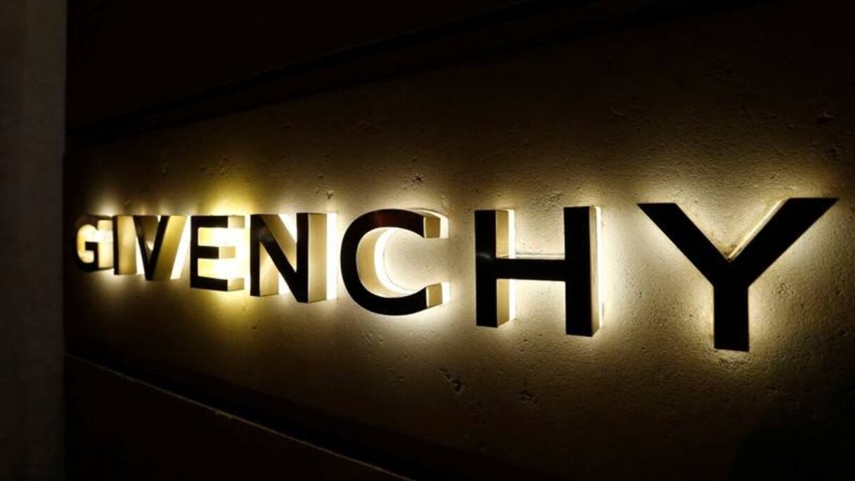 Une enseigne Givenchy en Chine.
