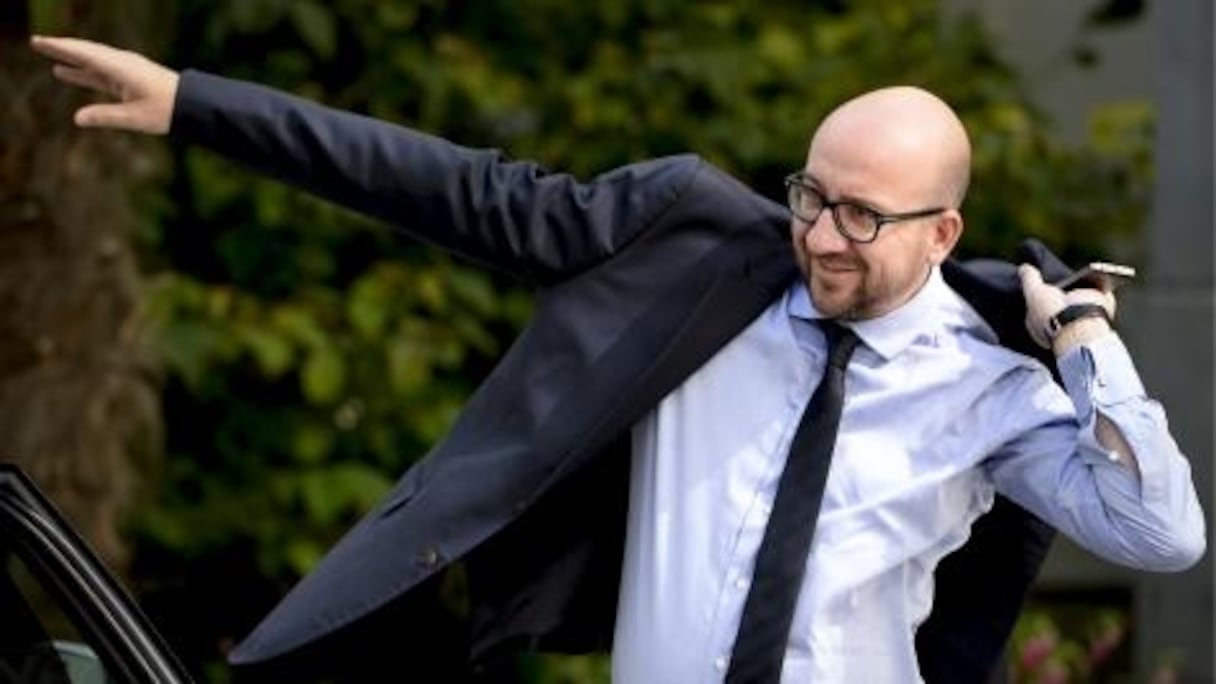 Charles Michel, Premier ministre belge.
