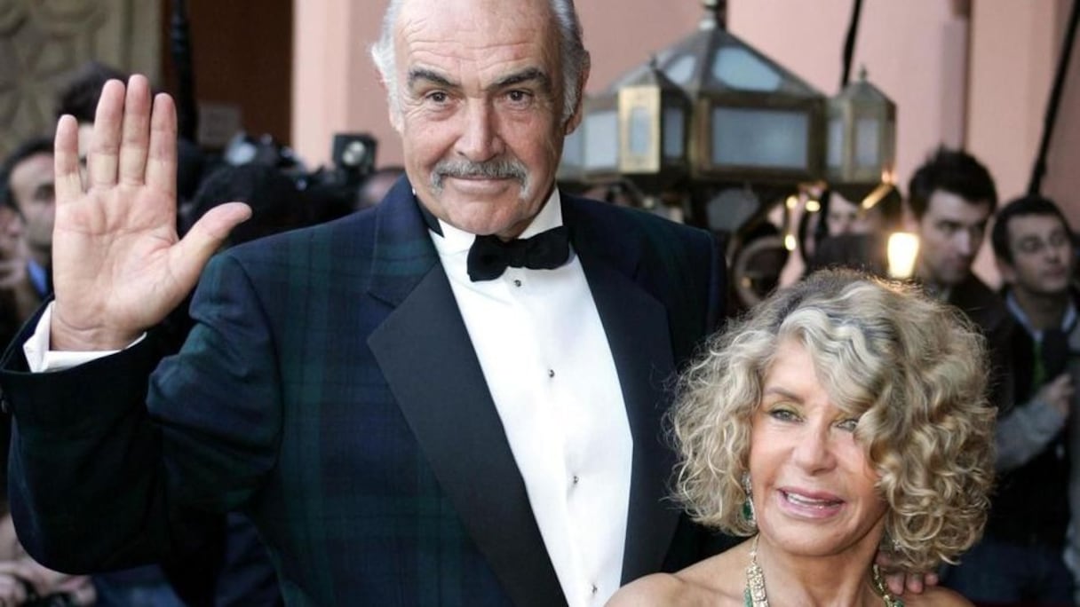 Sean Connery et Micheline Roquebrune
