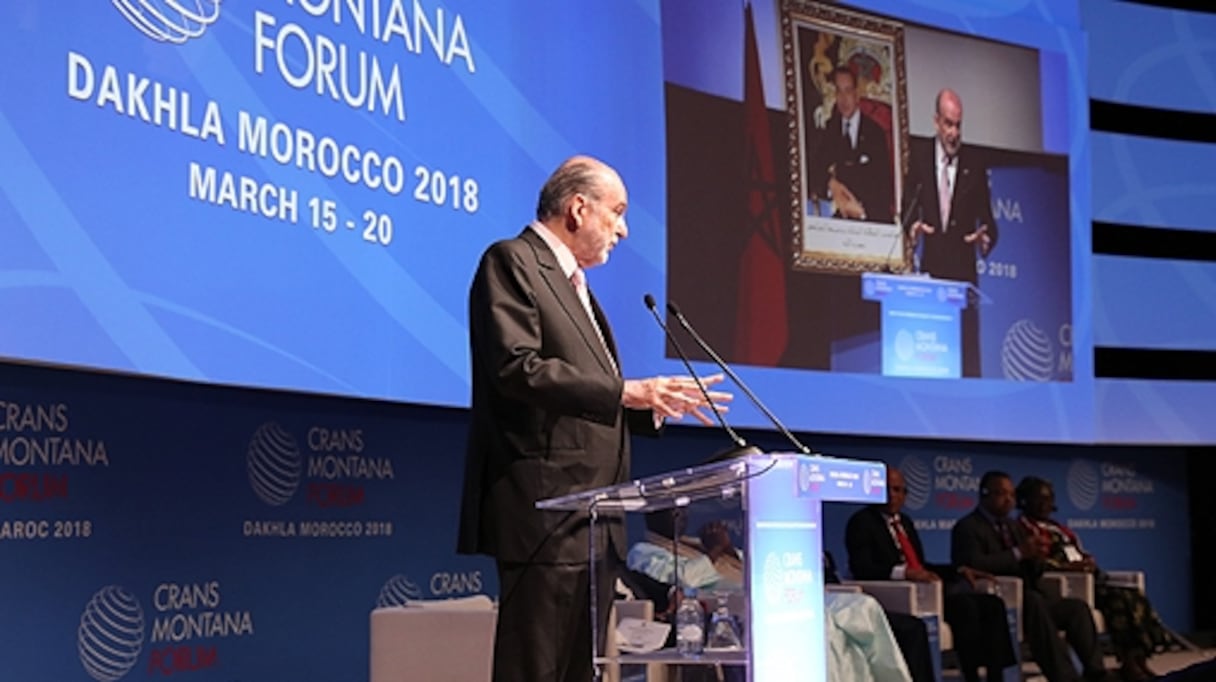 Jean-Paul Carteron, président fondateur du prestigieux forum Crans Montana.
