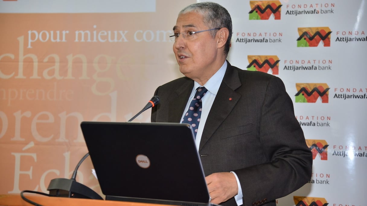 Mohamed El Kettani, PDG d'Attijariwab bank. 
