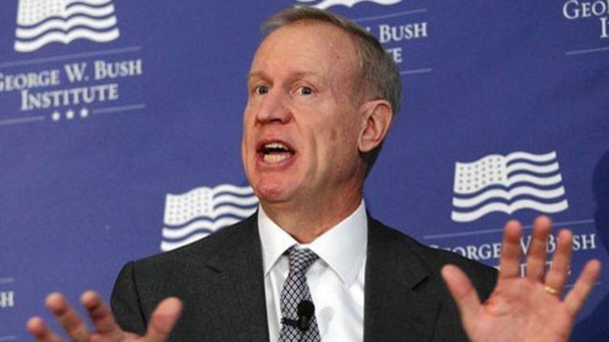 Bruce Rauner, gouverneur de l'Illinois. 
