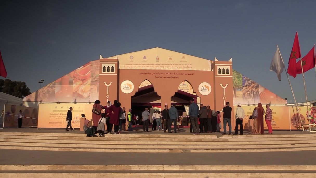 La première édition des Marchés itinérants de l’économie sociale et solidaire à Agadir, du 29 décembre 2022 au 4 janvier 2023.
