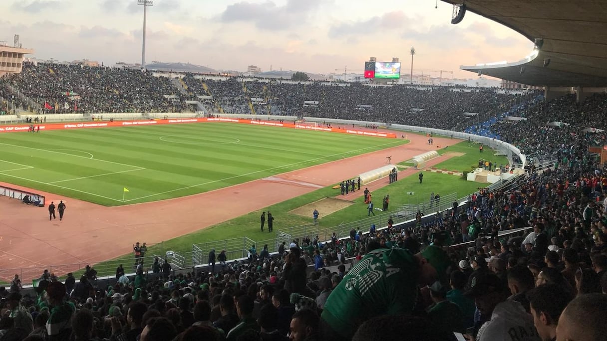 Le complexe Mohammed V du temps où il faisait le plein de supporteurs.
